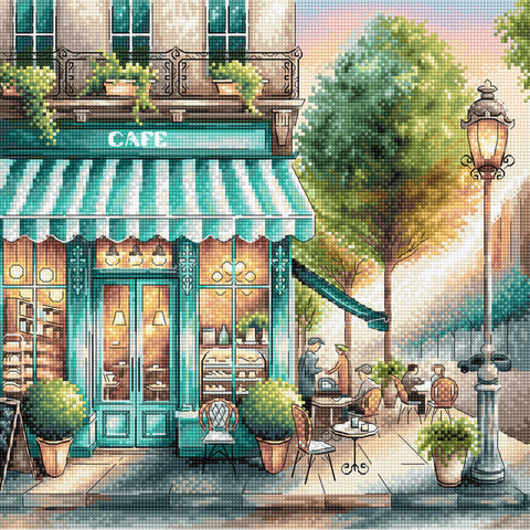 Coffee in Town, A (AVA Stitch)