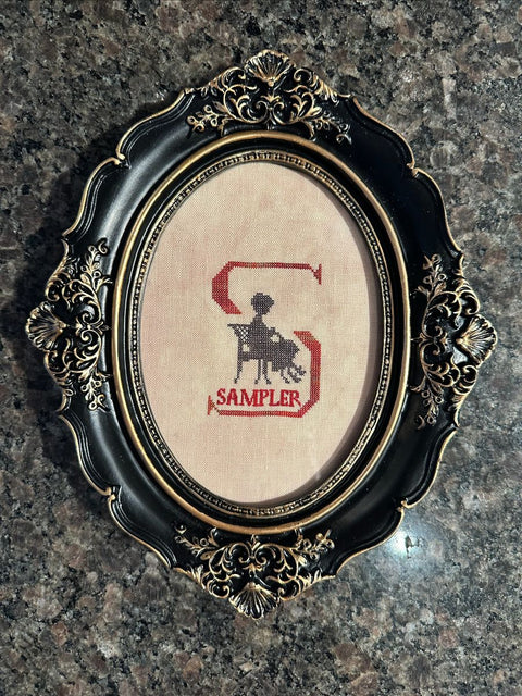 S is for Sampler Stitcher (Cross Stitch Antiques)