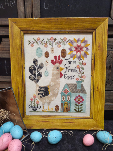 Rudy Rooster (Quaint Rose NeedleArts)