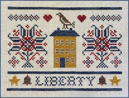 Patriotic Liberty House (Happiness is HeartMade)