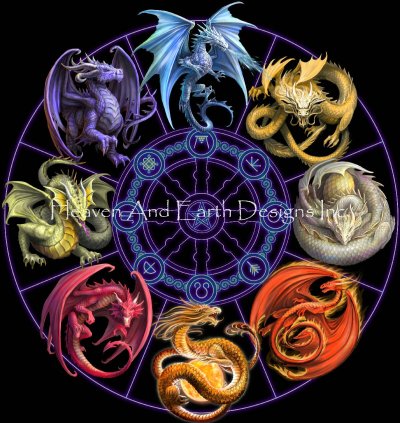 Dragons of the Sabbats (Anne Stokes)
