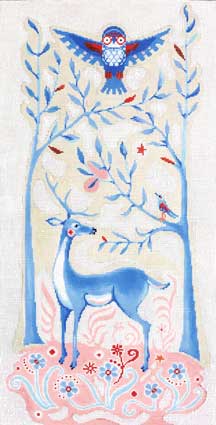 Owl and Deer (Meredith Collection)
