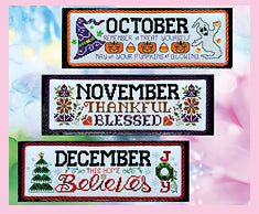 2025 Autumn - Stoney Creek Cross Stitch Collection