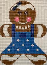 Mini Gingerbread Girl - Blue (Rachel Donley)