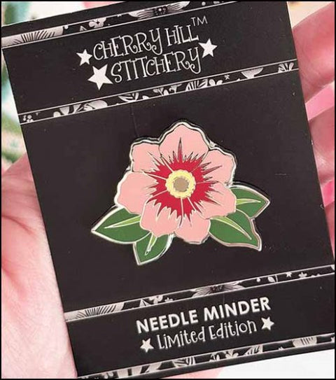 Flower Needle Minder (Cherry Hill Stitchery)