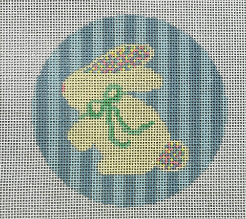 Bunny w/Sprinkle Ears Blue Stripe   (Collection Designs)