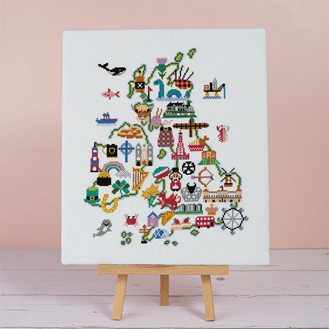 British Isles adventure (Caterpillar Cross Stitch)
