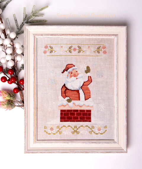 Joly Santa (Samplers and Primitives)