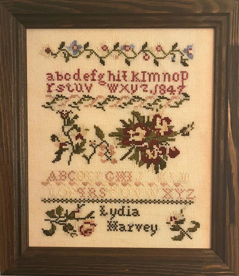 Lydia Harvey Harmon Museum 1847 (Olde Willow Stitchery)