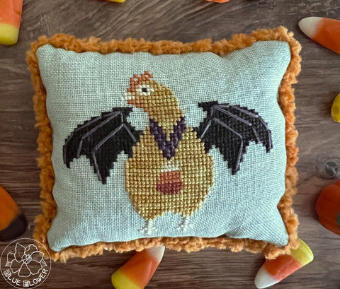 Candy Corn Crew (Blue Flower)