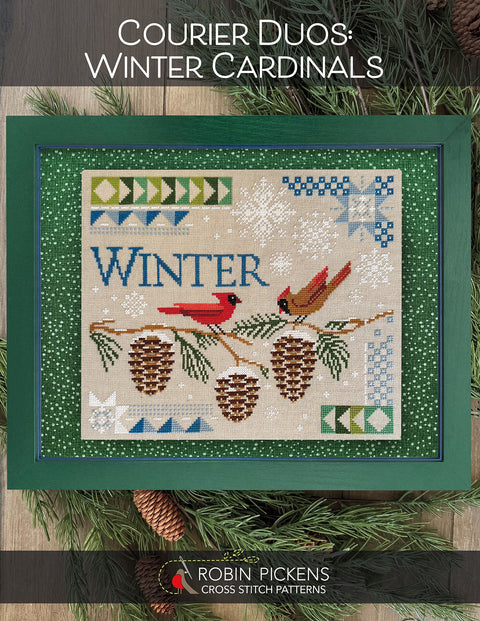 Courier Duos: Winter Cardinals (Robin Pickens)