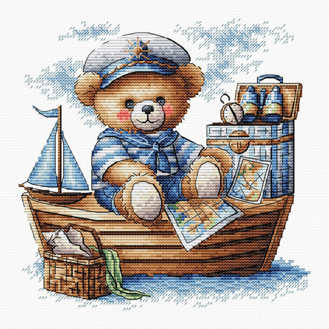 Captain Bear on the High Seas (AVA Stitch)