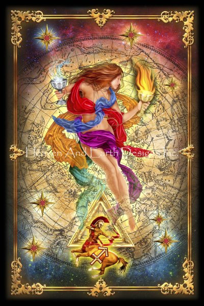 Tarot Temperance (Ciro Marchetti)