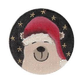 Polar Bear w/Santa Hat (Ginny Diezel)