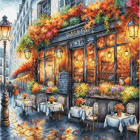 Coffee in Autumn (AVA Stitch)
