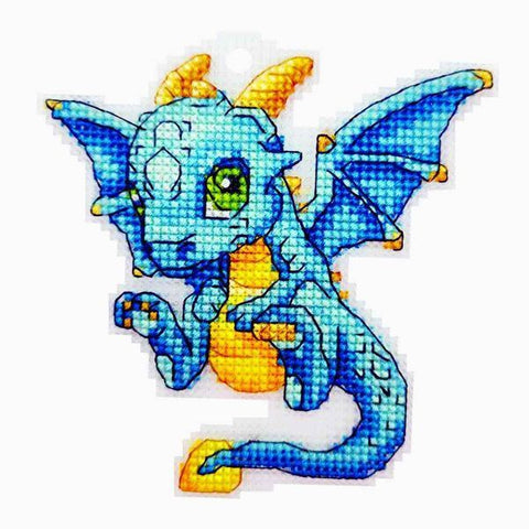 Plastic Canvas Kit - Dragon (Alisena)