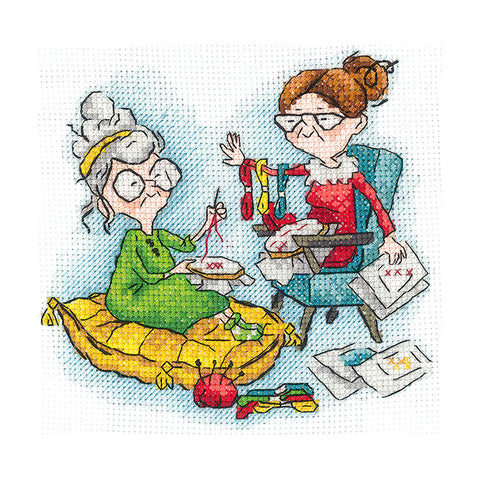 Embroiderer Grandmothers (Andriana)