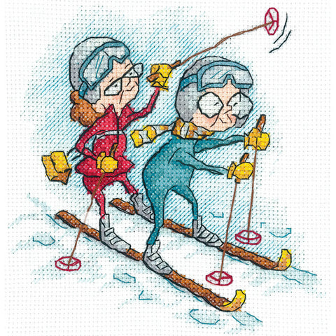 Grandmothers Skiers (Andriana)