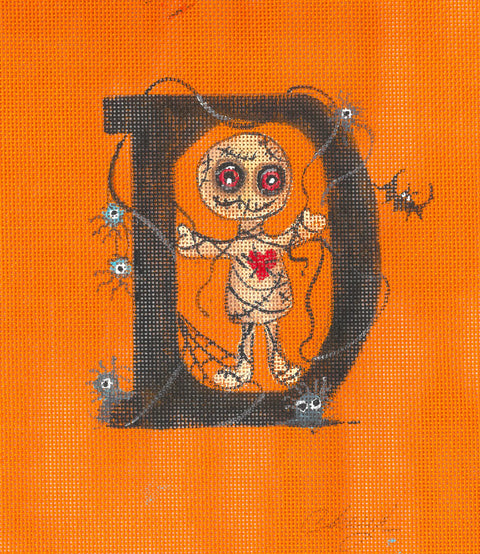 Halloween Alphabet - D (Cheryl & Annie)