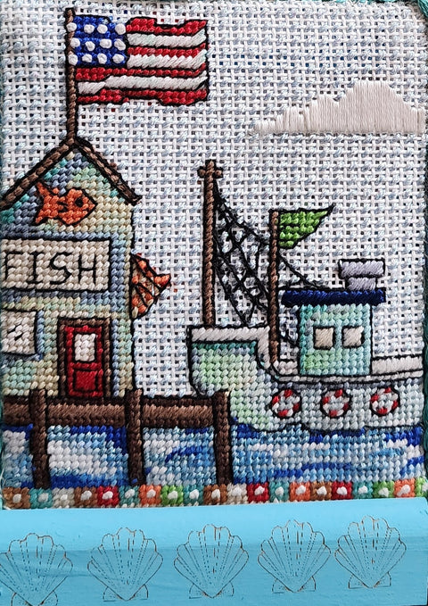 By the Seaside 4 - Includes Stand (Cheryl & Annie)