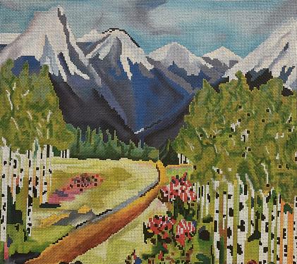 Rocky Mountains (Kaley Alie Art)