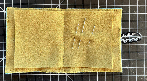 Desert Needlebook Kit (Ink Circles)