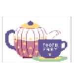 Tea Party Tooth Fairy Pillow (Kathy Schenkel)