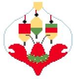 Lobster w/Buoys Bauble (Kathy Schenkel)