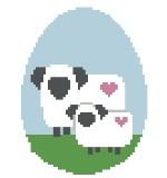 Mother Sheep & Lamb (Kathy Schenkel)