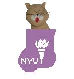 NYU w/Wildcat (Kathy Schenkel)