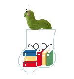 Book Lovers w/Bookworm (Kathy Schenkel)
