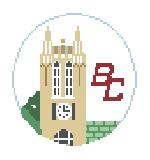 Boston College w/Initials (Kathy Schenkel)