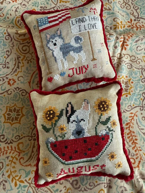 Dogs of the Months - July & August (Romys Creations)