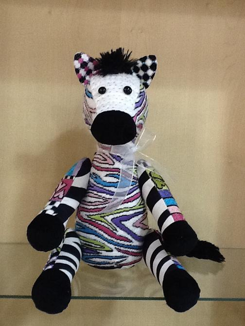 Zoe Zebra Stitch Guide (Sew Much Fun)