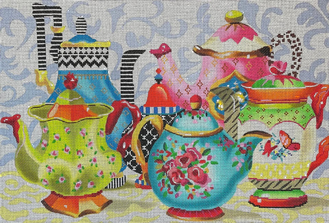 Teapots / Pink - 13M
