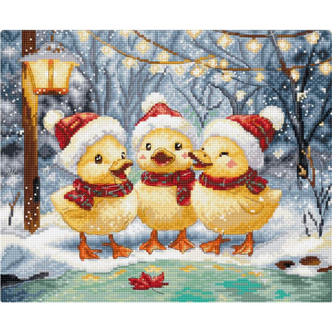 Holiday Ducklings (Letistitch)