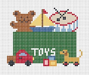 Green Toy Chest (Hello Tess Designs)