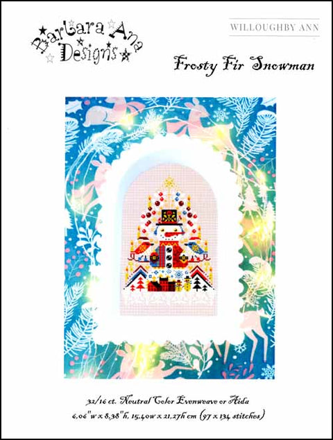 Frosty Fir Snowman (Barbara Ana)