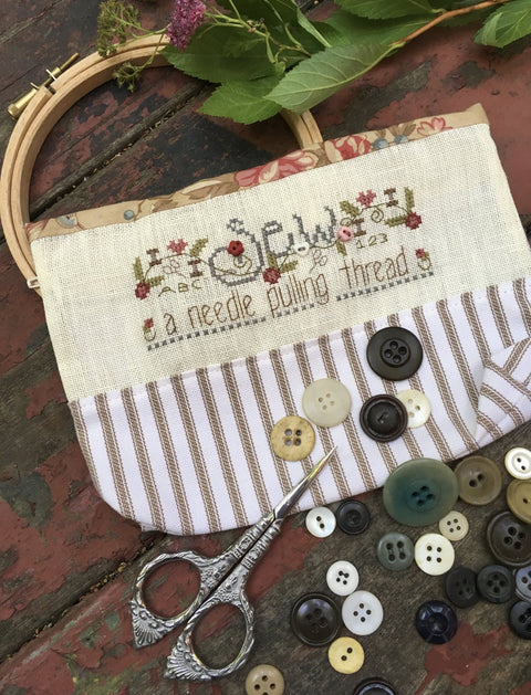 Sew, A Needle Pulling Thread Bag (Shepherd's Bush)