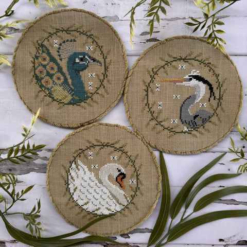 Elegant Birds Trio (Puntini Puntini)