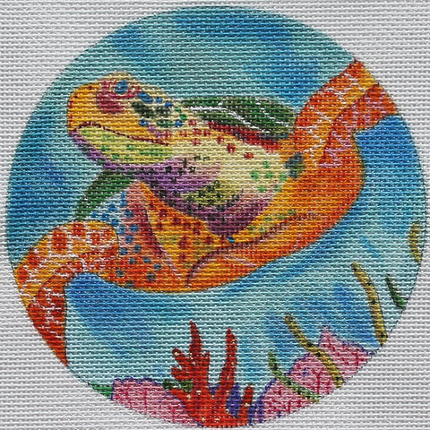 Turtle - Reef Rider Ornament (PLD Designs)