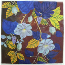 Lavender Abutilon Floral Pattern (Ewe and Eye)