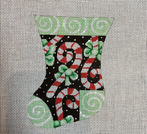 Candy Cane Stocking (Heidi Stanley)