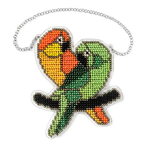 Bead Embroidery Kit/Plastic - FLPL-088 (Wonderland Crafts)