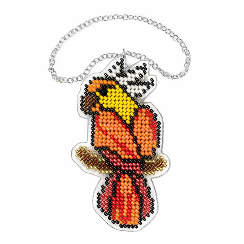 Bead Embroidery Kit/Plastic - FLPL-092 (Wonderland Crafts)