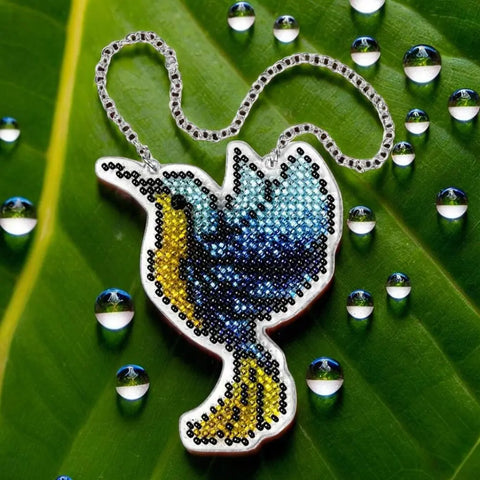 Bead Embroidery Kit/Plastic - FLPL-093 (Wonderland Crafts)