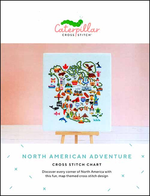 North American adventure (Caterpillar Cross Stitch)