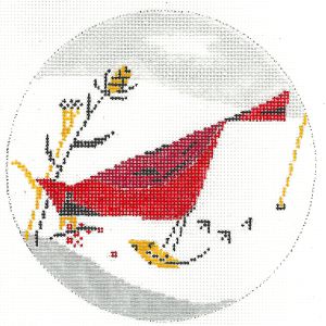 Cardinal Cuisine (Charley Harper)