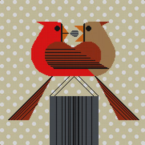 Redbird Romance (Charley Harper)