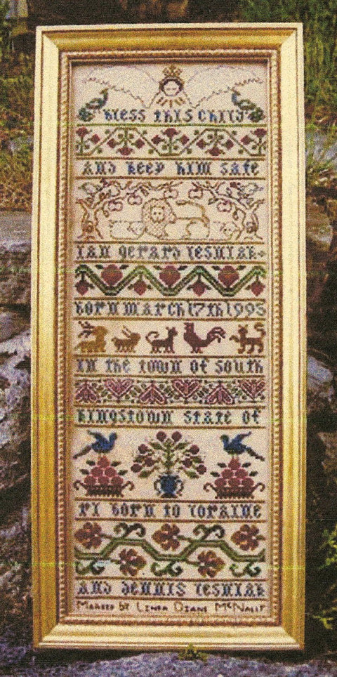 Bless This Child And Keep Him (Homespun Samplar)